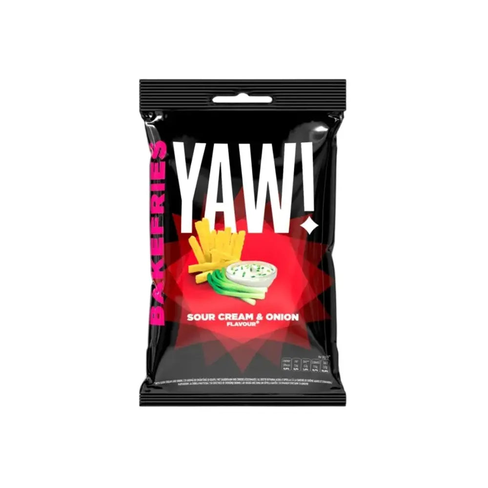 Yaw - Bake Fries Sour Cream & Onion 40g