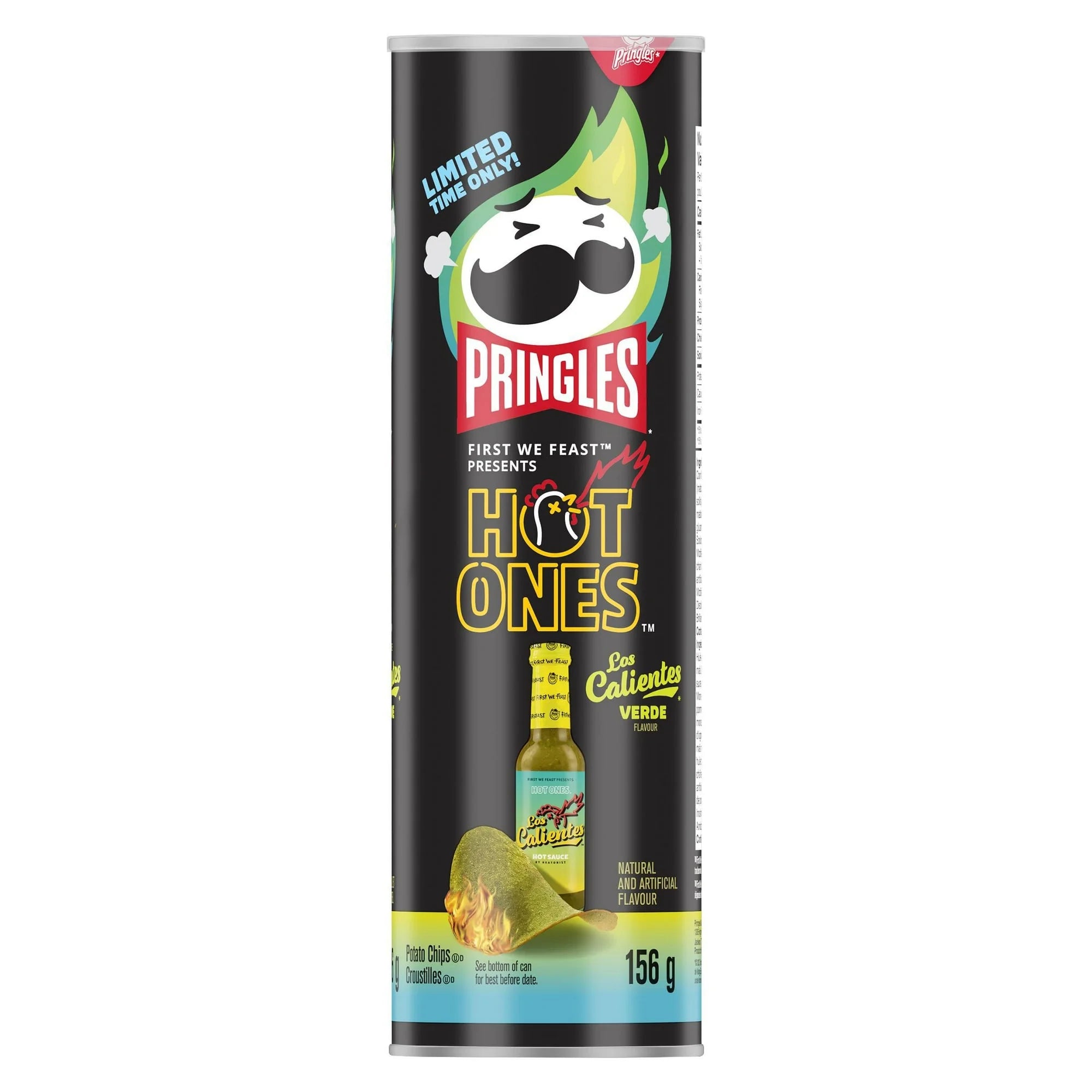 Pringles - Hot Ones Verde USA 158g