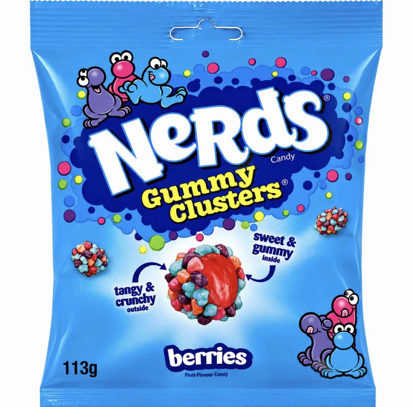 Nerds - Gummy Clusters Berries 113g
