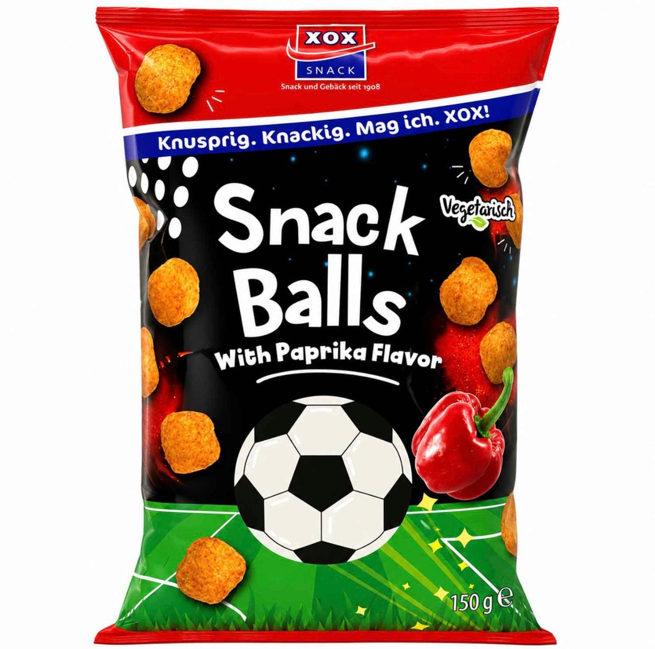 XOX - Snackballs Paprika 150g