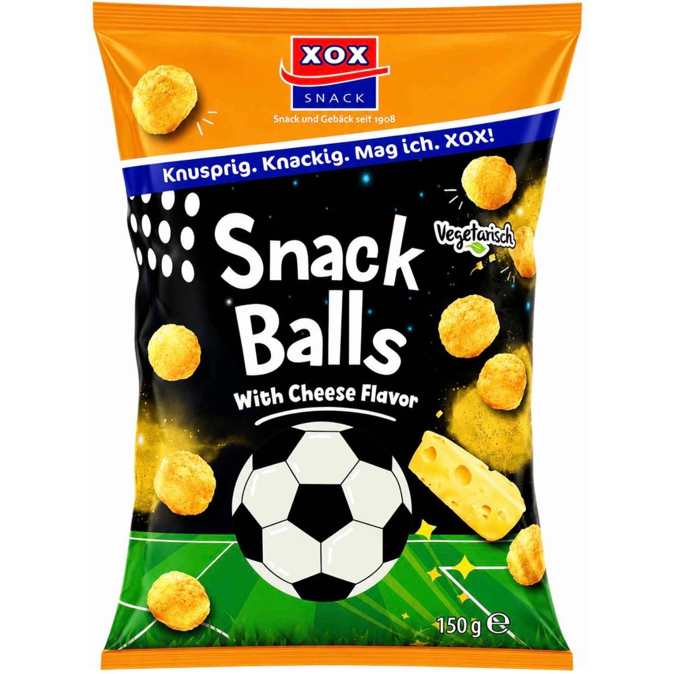 XOX - Snackballs Cheese 150g