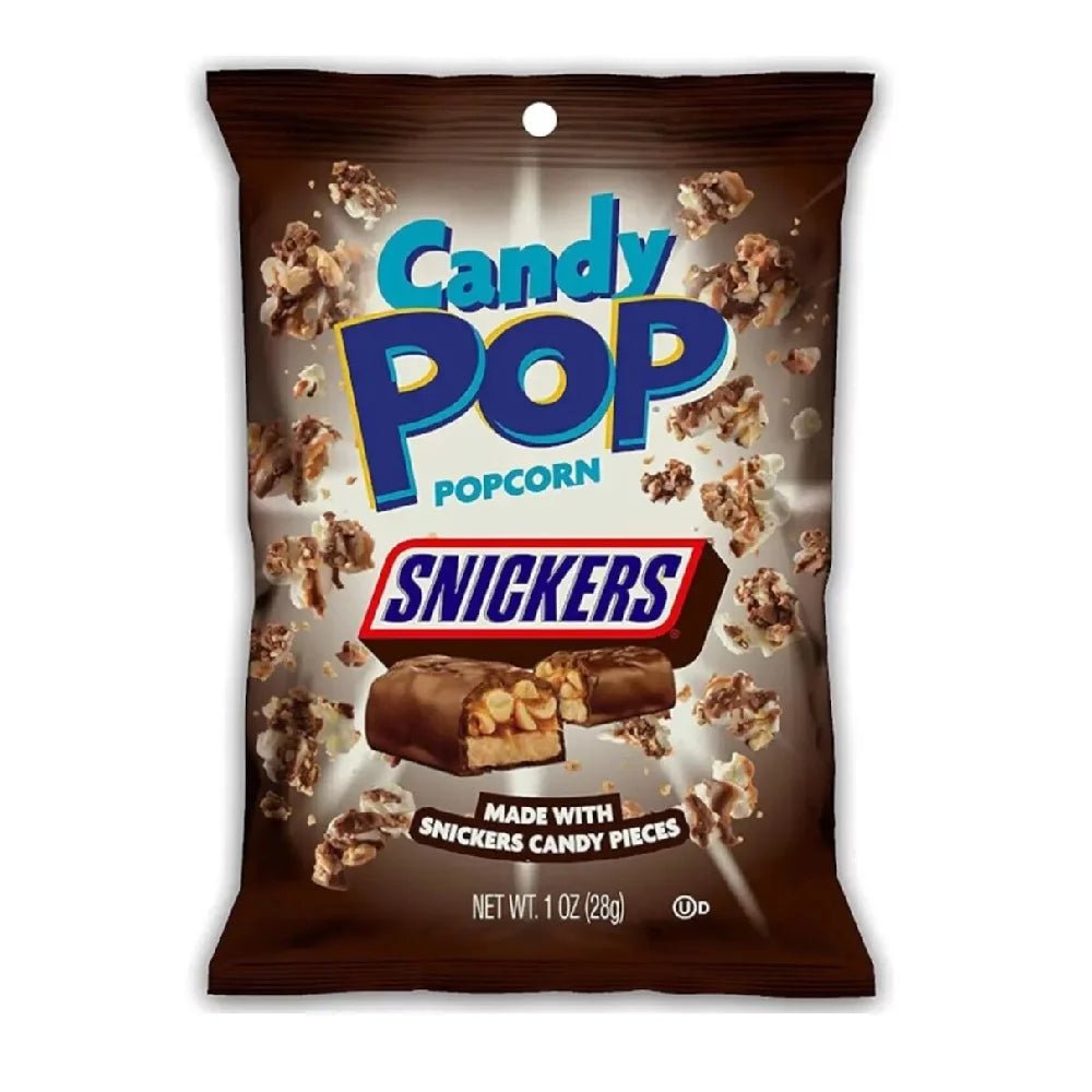 Candy Pop Popcorn - Snickers Minis 28g - snackverse.ch