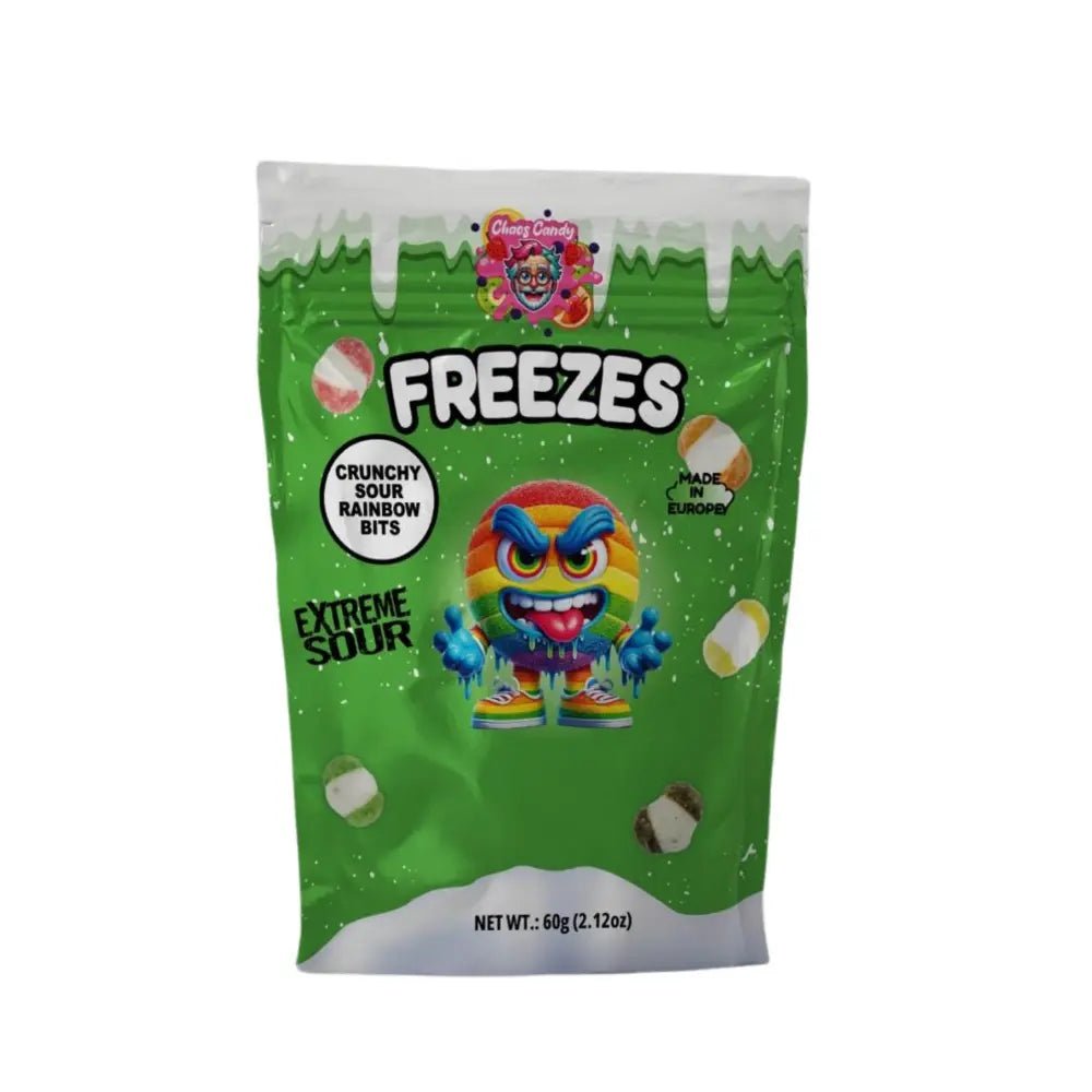 Chaos Candy - Freeze Dried Candy Crunchy Sour Rainbow 60g - snackverse.ch