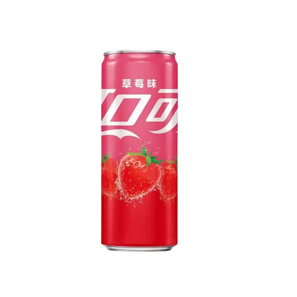 Coca Cola - Strawberry China 330ml - snackverse.ch