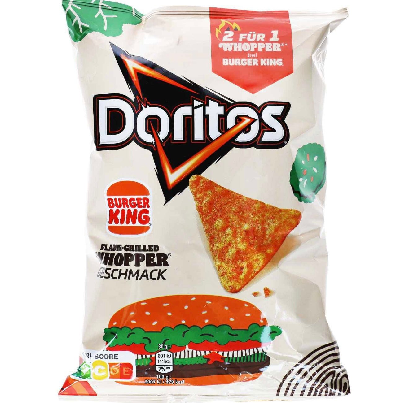 Doritos - Burger Flame-Grilled Whopper 100g - snackverse.ch