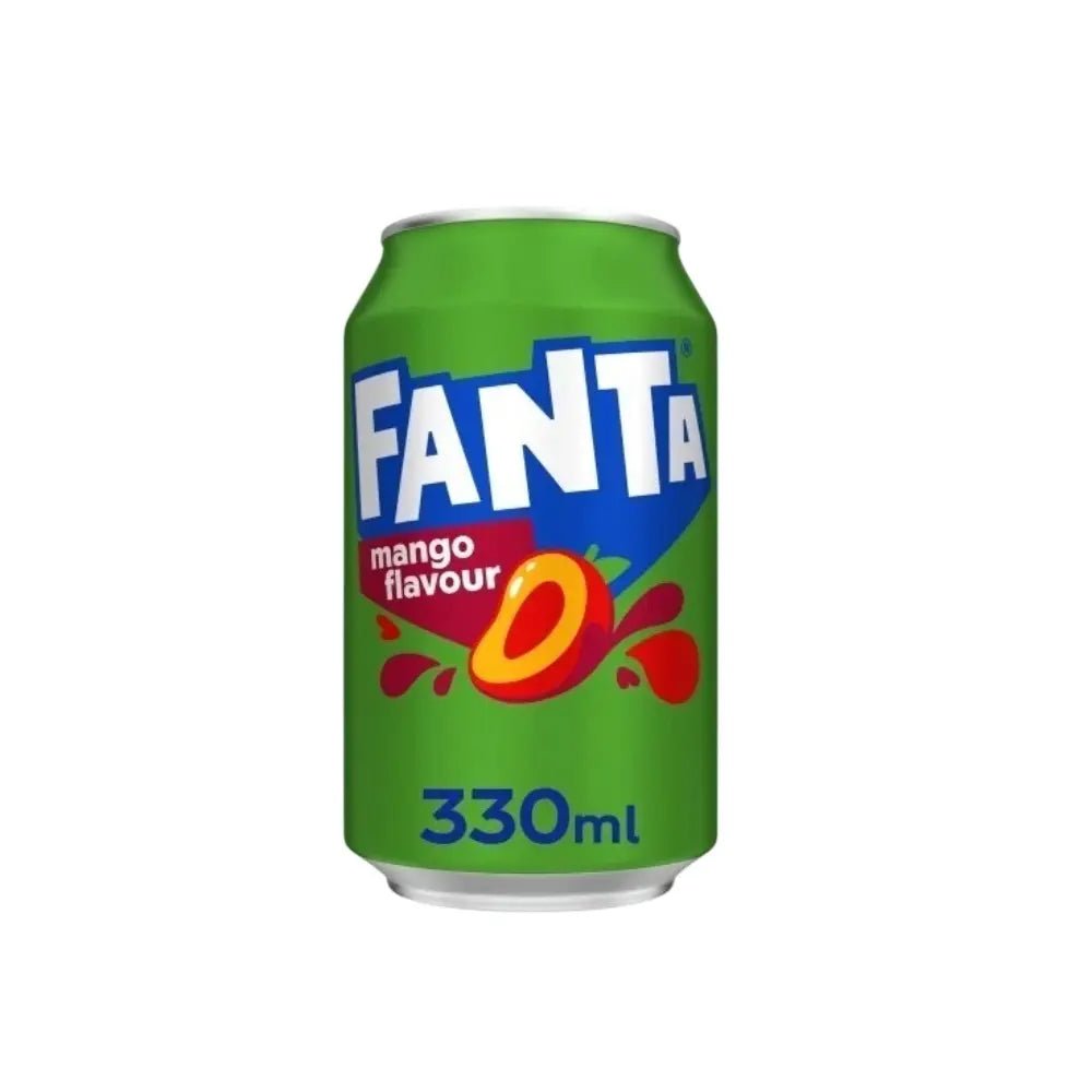 Fanta - Mango UK 330ml - snackverse.ch