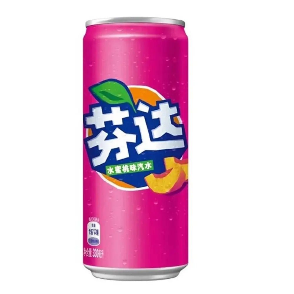 Fanta - Peach 330ml - snackverse.ch