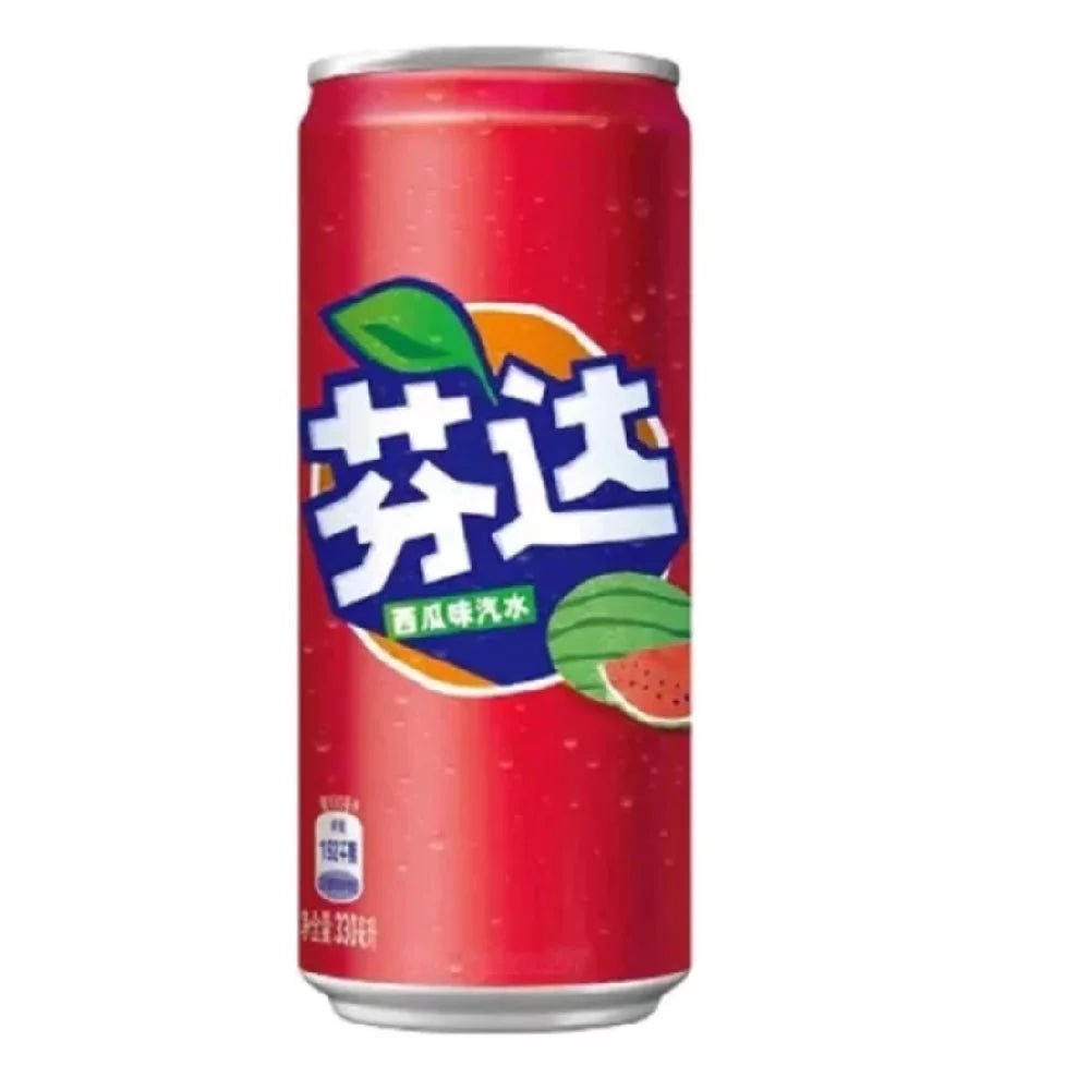 Fanta - Watermelon 330ml - snackverse.ch