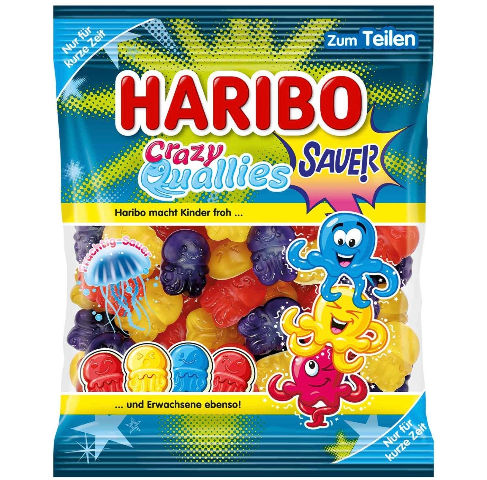 Haribo - Crazy Quallies 160g - snackverse.ch