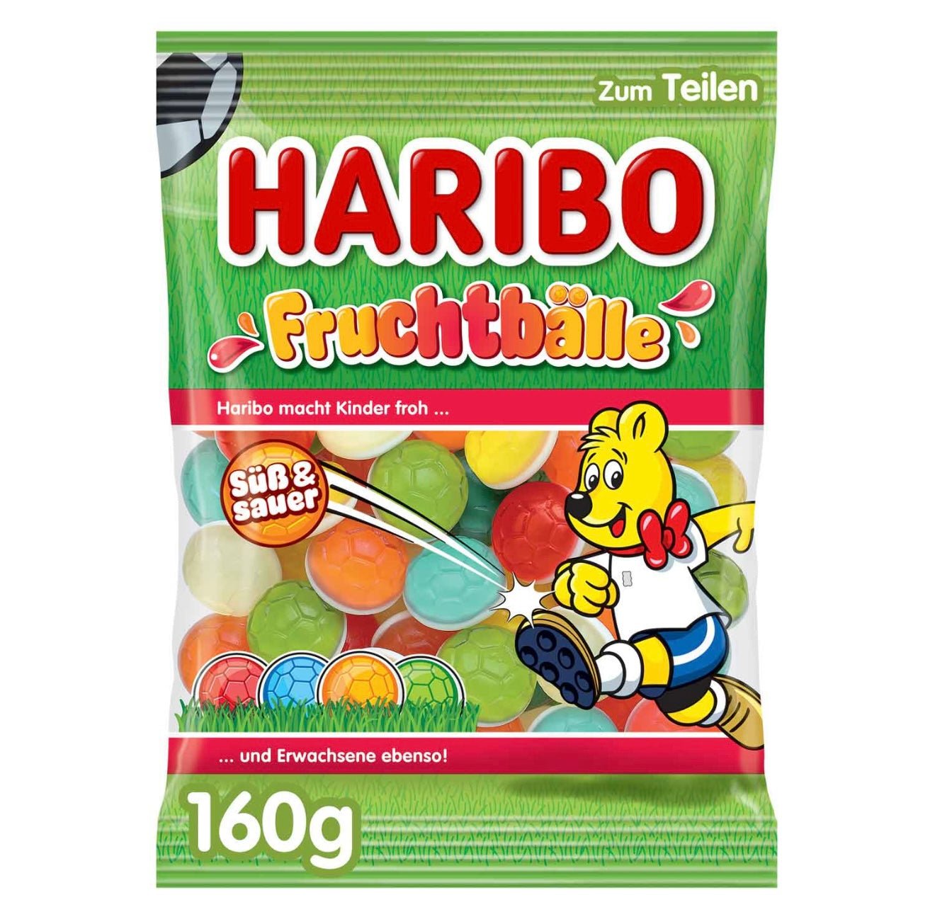 Haribo - Fruchtbälle 160g - snackverse.ch