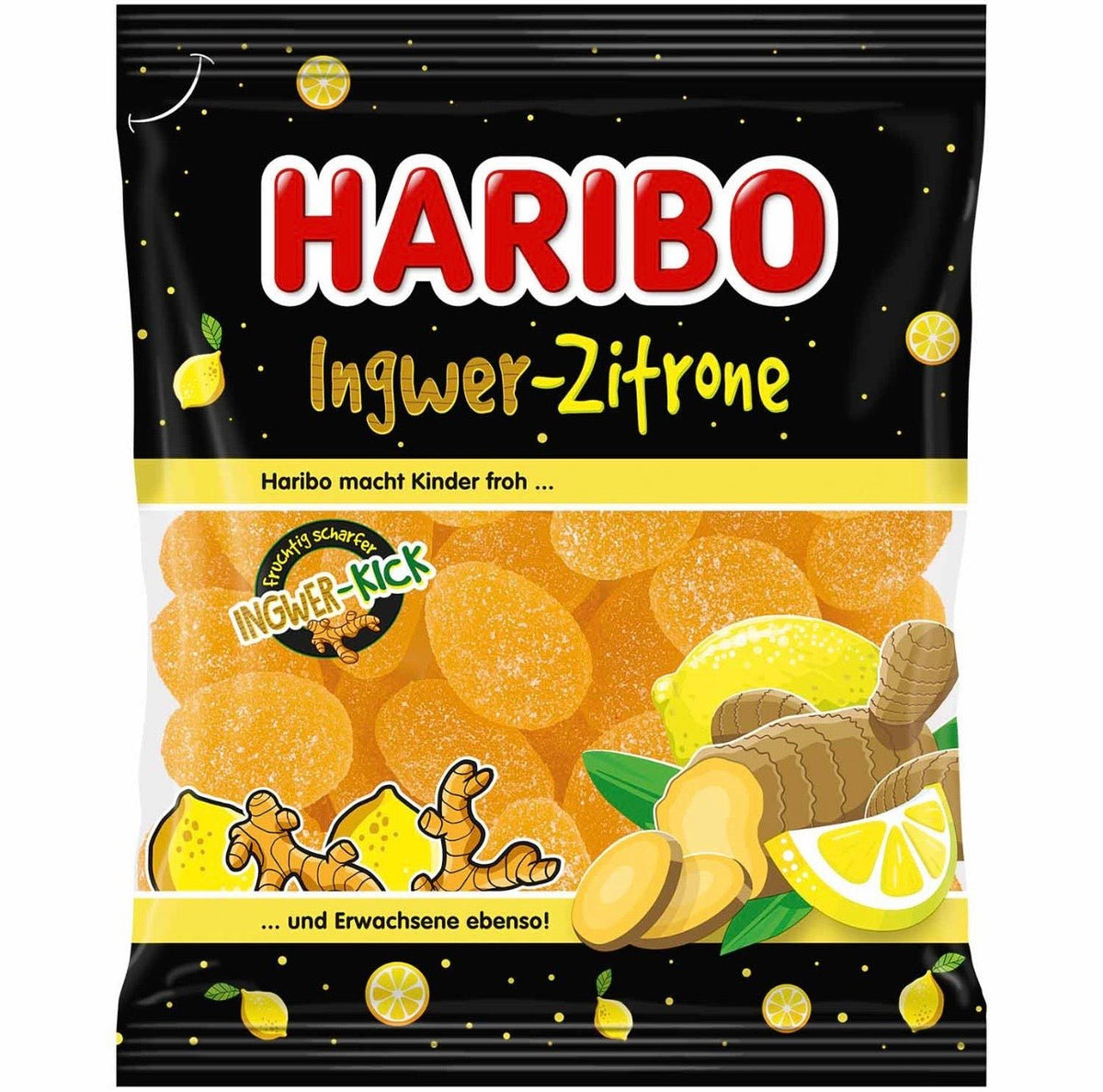 Haribo - Ingwer-Zitrone 160g - snackverse.ch