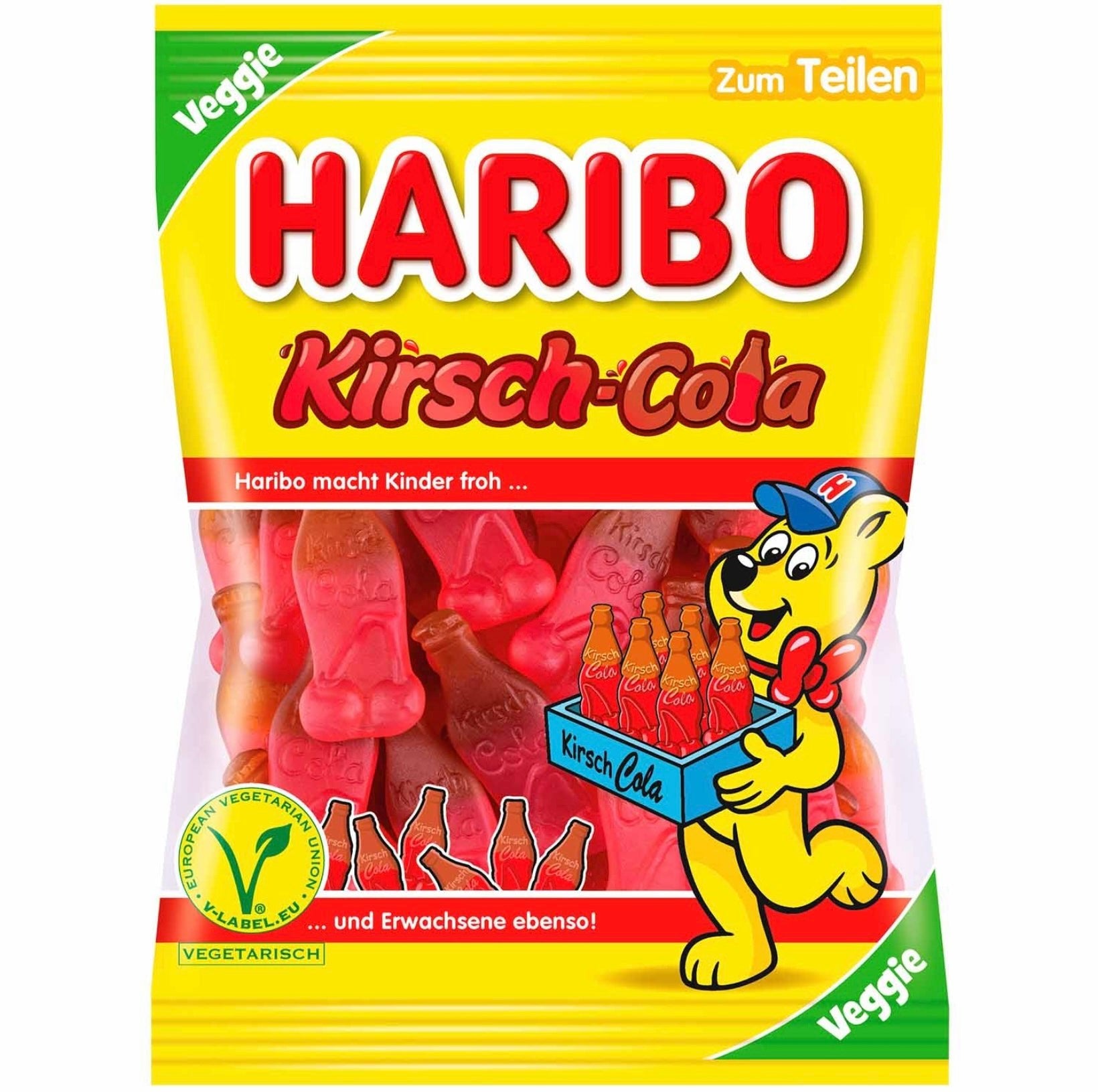 Haribo - Kirsch - Cola 175g - snackverse.ch