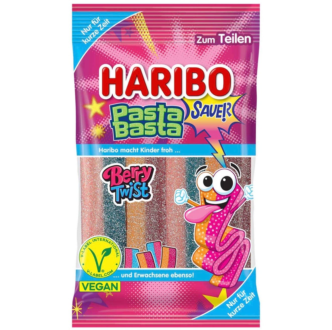 Haribo - Pasta Basta Berry Twist 160g - snackverse.ch