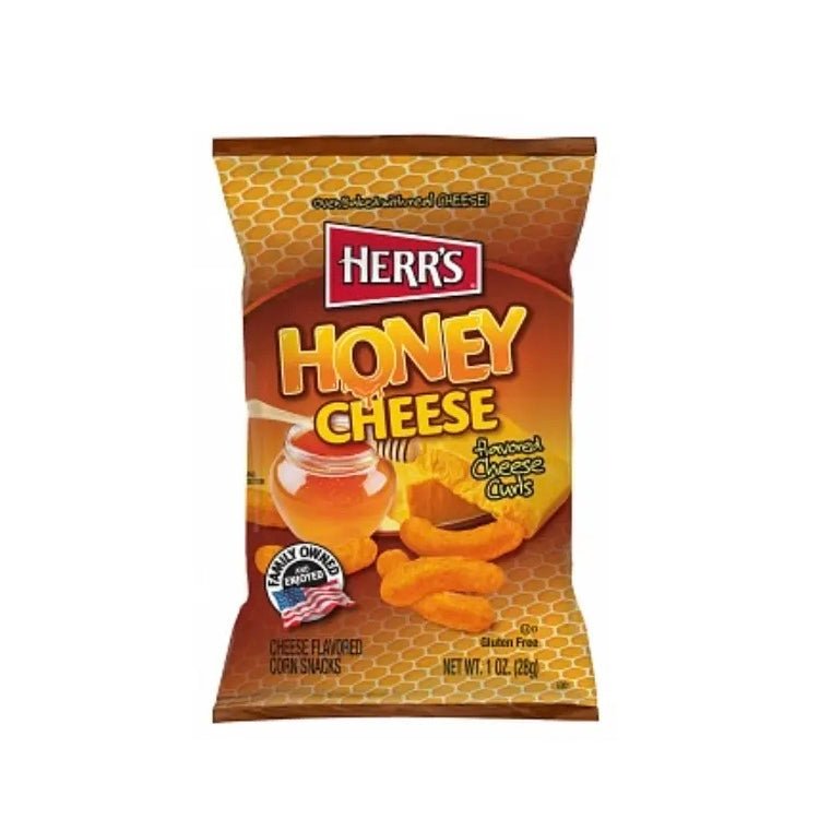 Herr's - Cheese Curls Honey Cheese 28g - snackverse.ch