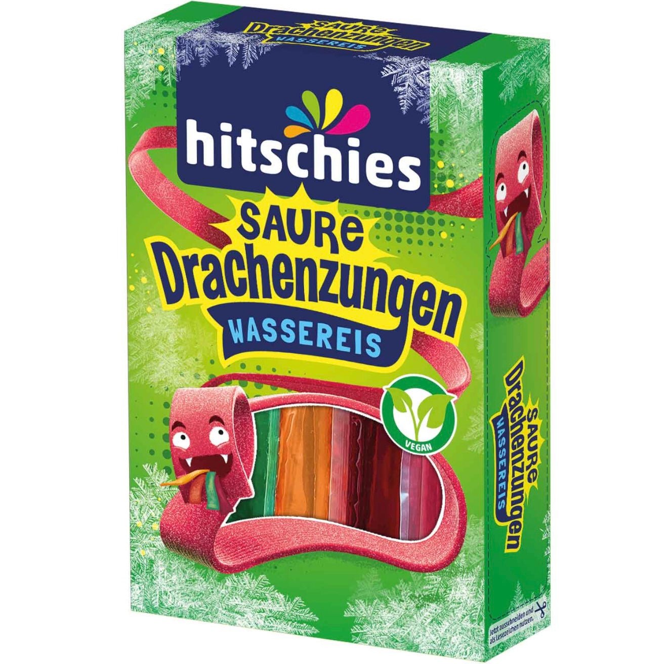 Hitschies - Saure Drachenzungen Wassereis 10x40ml - snackverse.ch