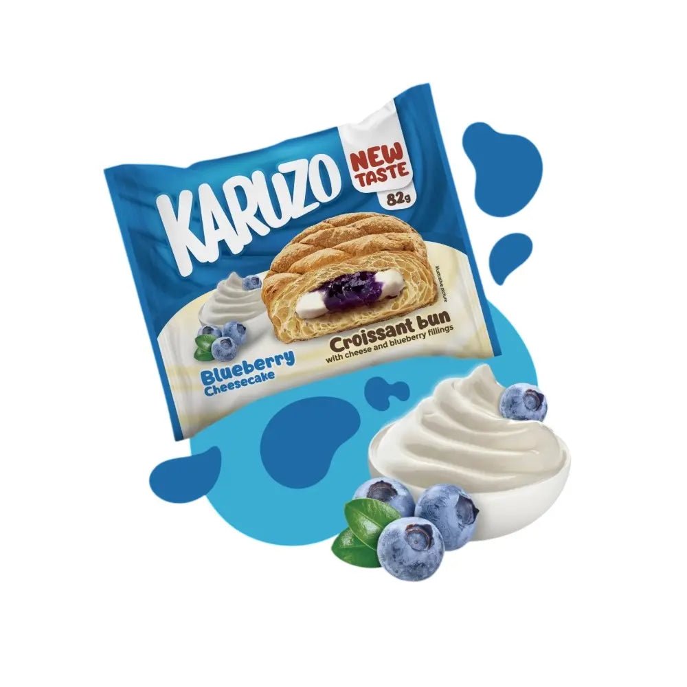 Karuzo - Croissant Blueberry Cheesecake 82g - snackverse.ch