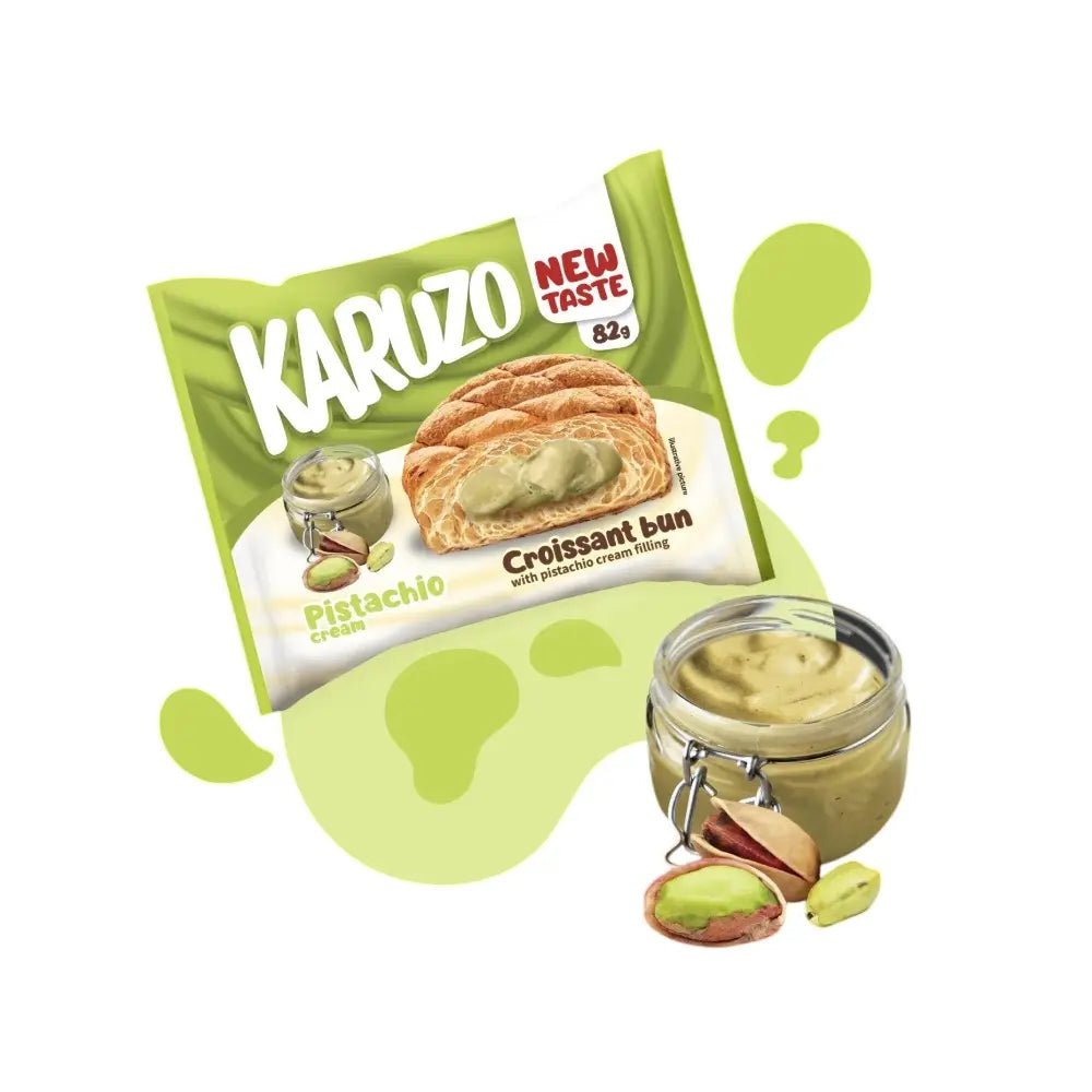 Karuzo - Croissant Pistaziencreme 82g - snackverse.ch
