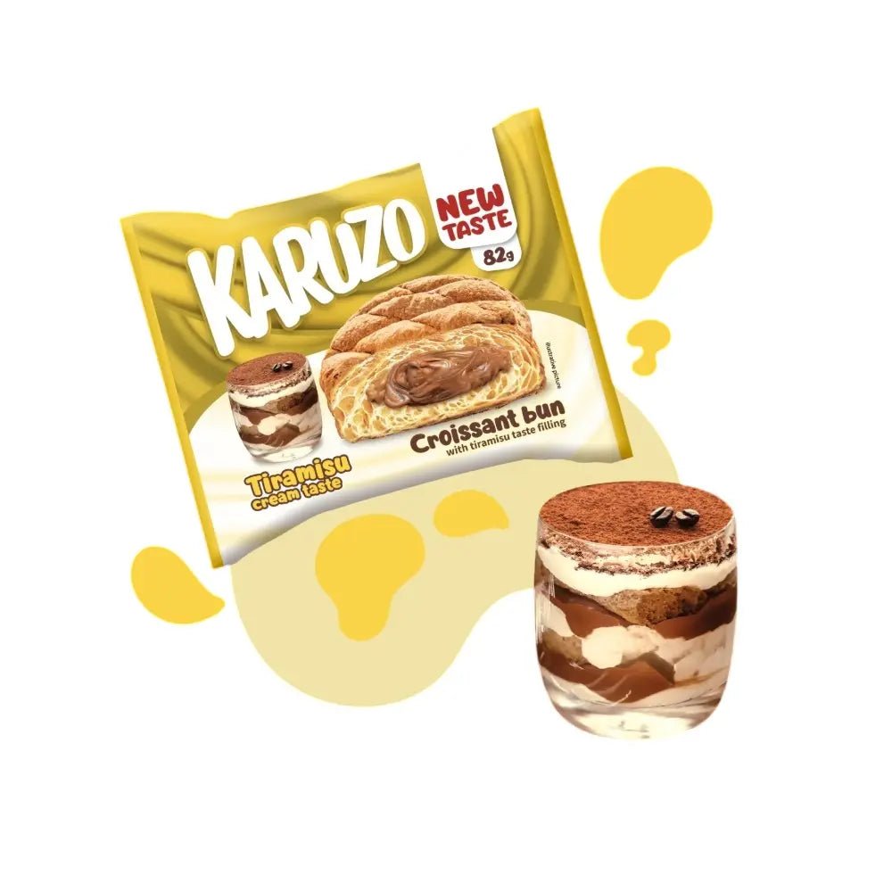 Karuzo - Croissant Tiramisu 82g - snackverse.ch