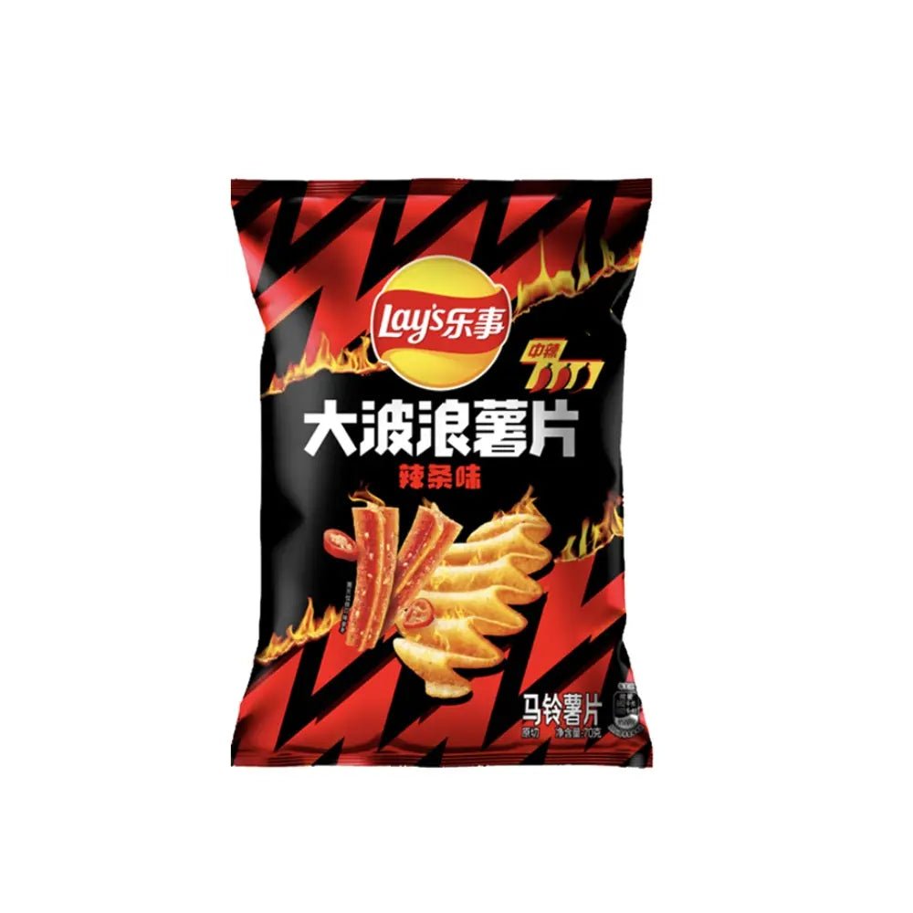 Lay's - Big Waves Spicy Strip 70g - snackverse.ch