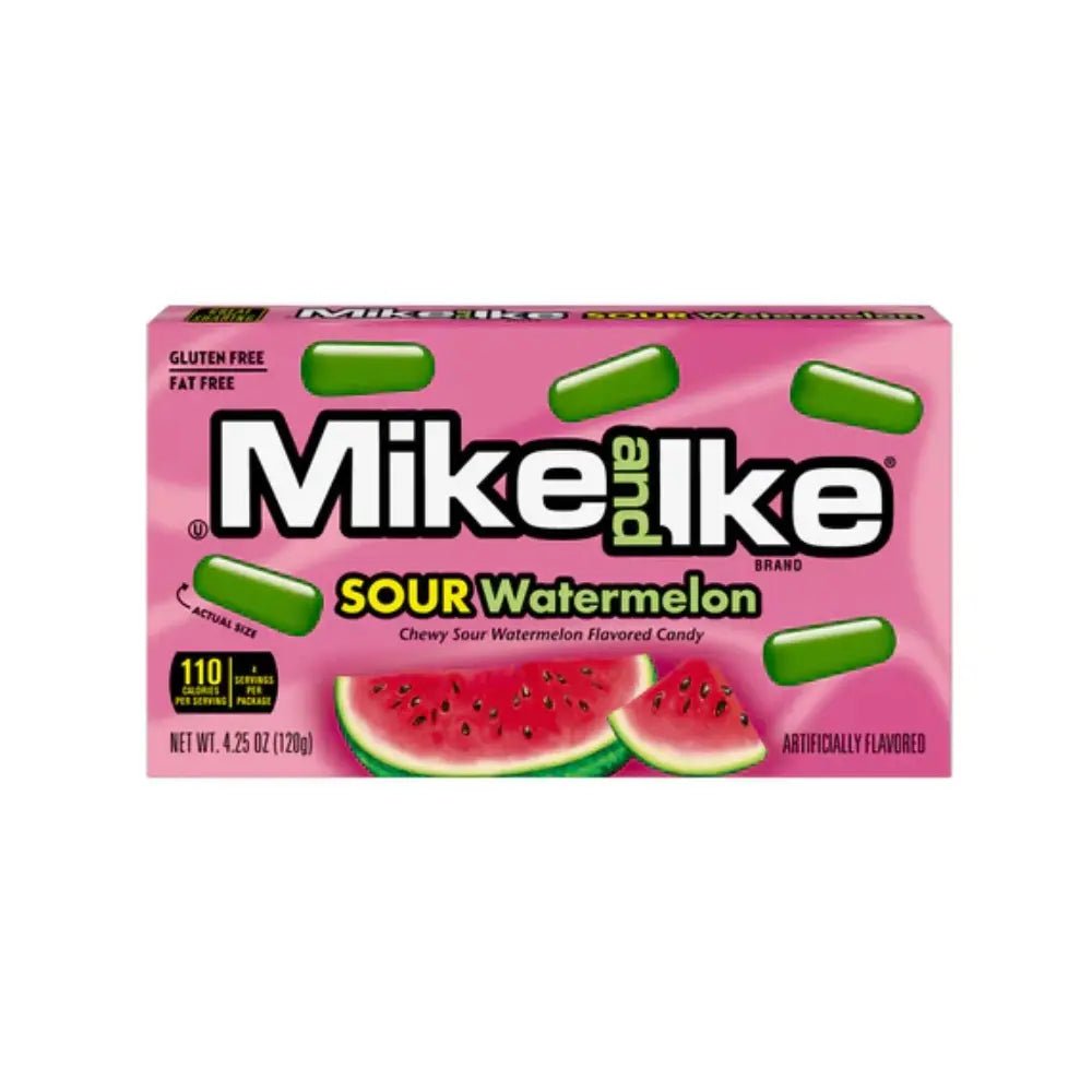 Mike & Ike - Sour Watermelon Theater Box 120g - snackverse.ch