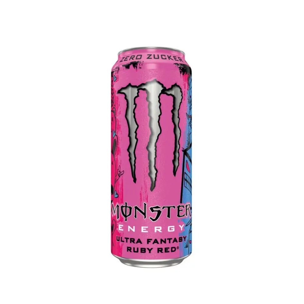 Monster - Ultra Fantasy Ruby Red Zero 500ml - snackverse.ch