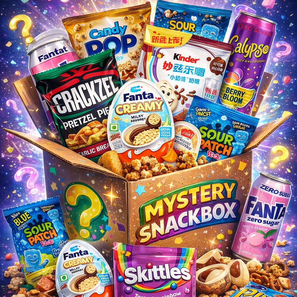 Mystery Snackbox Grösse XL - snackverse.ch