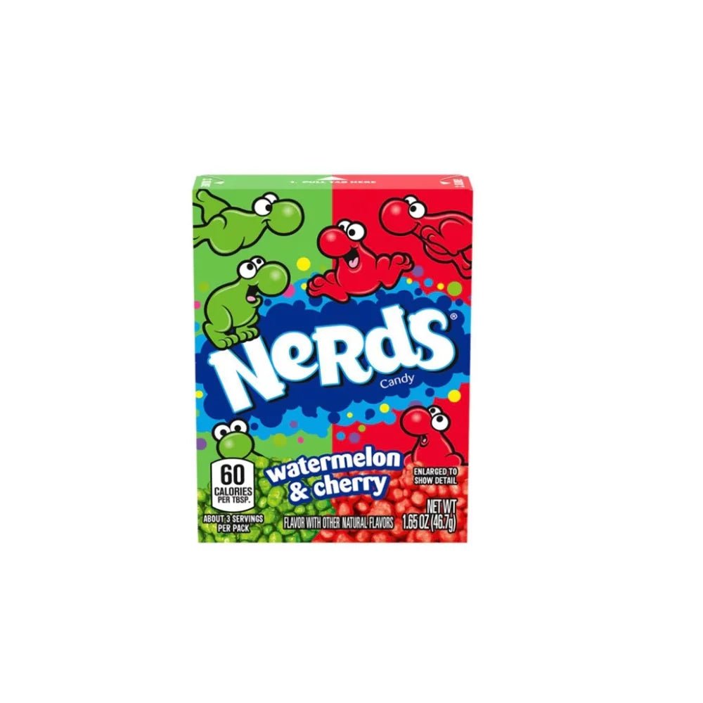NERDS - WATERMELON & CHERRY 46G - snackverse.ch