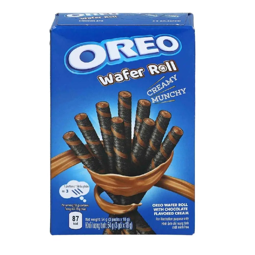 Oreo - Wafer Roll Chocolate 54g - snackverse.ch