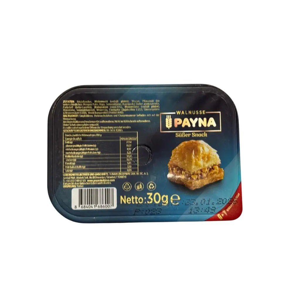 Payna - Baklava Walnuss 30g - snackverse.ch