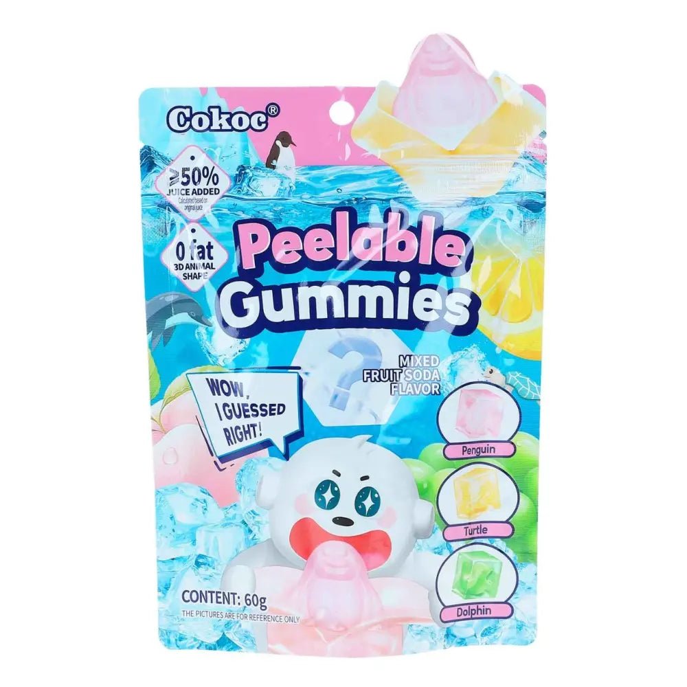 PEEL OFF - Candy - Mixed Fruit Soda 75G - snackverse.ch