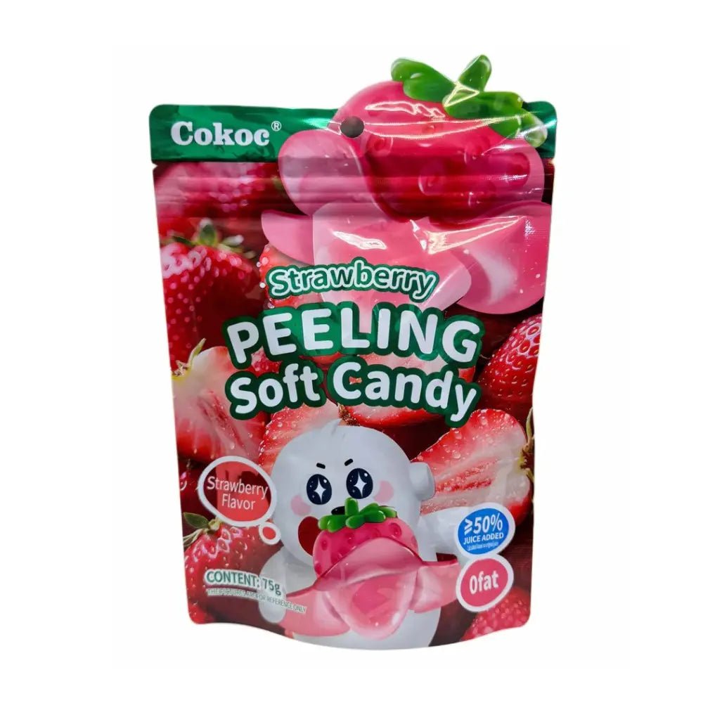 PEEL OFF - Candy - Strawberry 75G - snackverse.ch