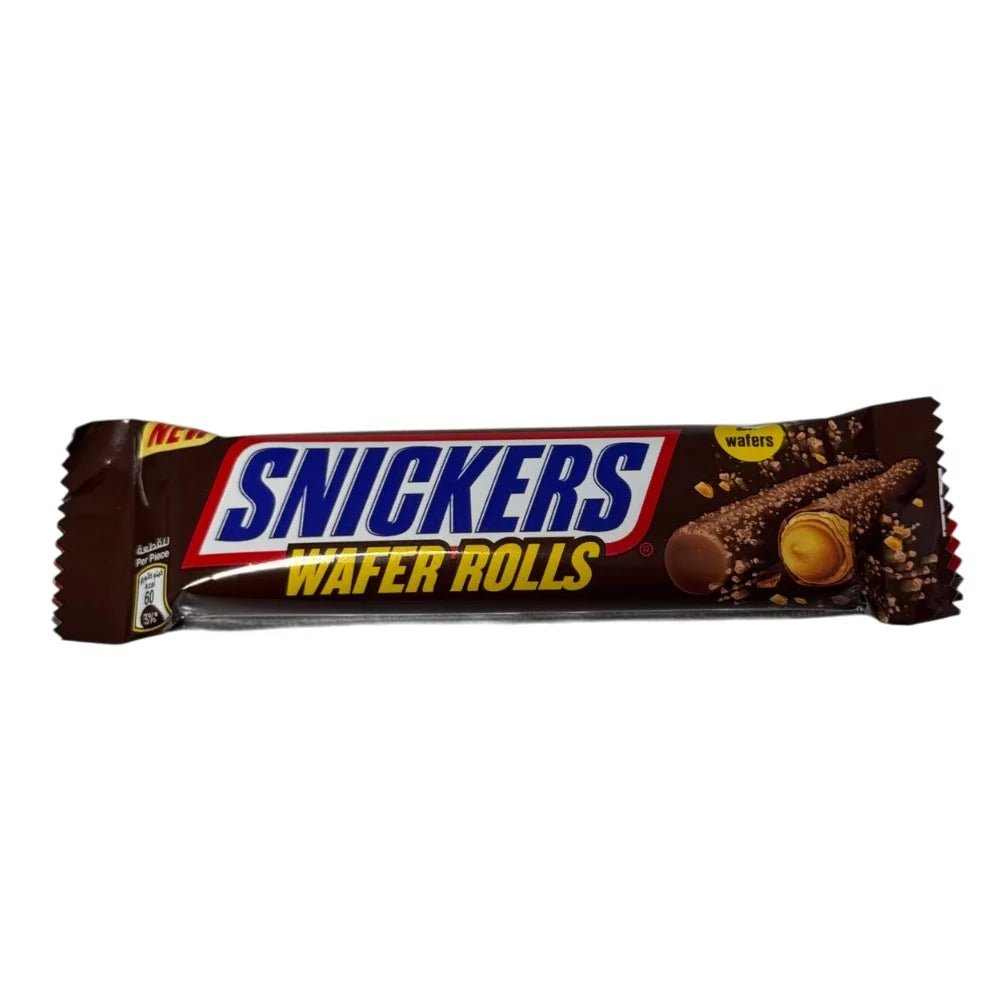 Snickers - Wafer Rolls 24g - snackverse.ch