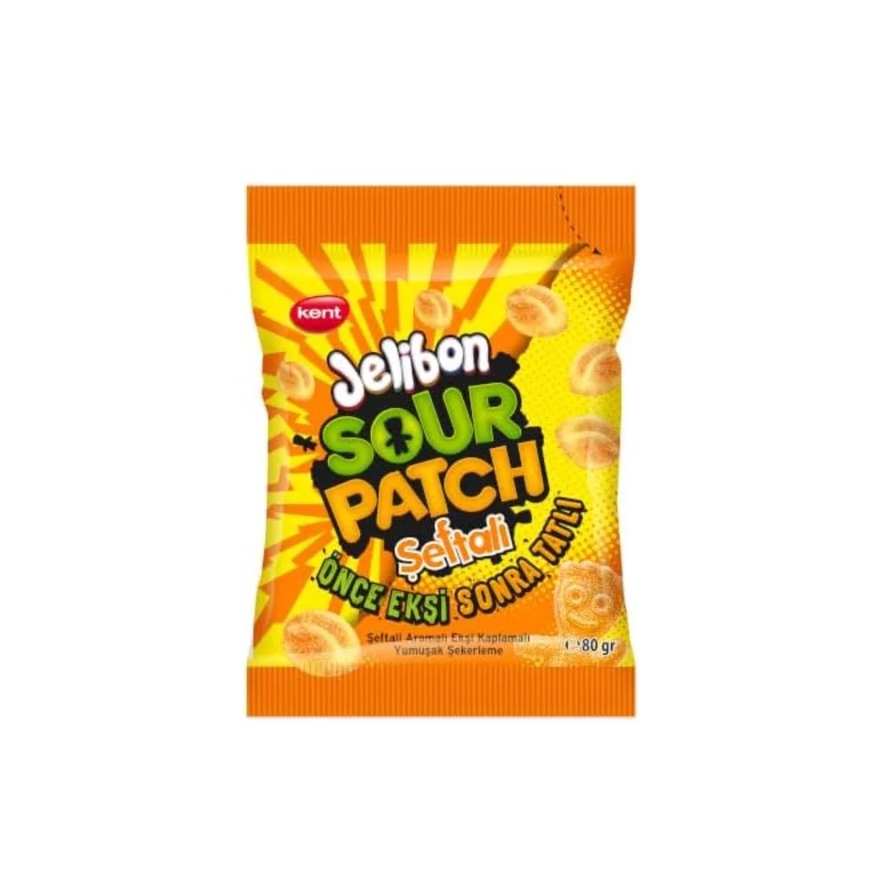Sour Patch Kids - Jelibon - Peach 80g - snackverse.ch