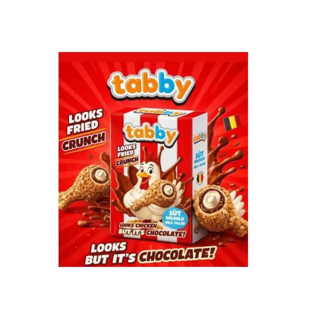 Tabby - Chicken Wing Schokolade Vollmilch 50g - snackverse.ch