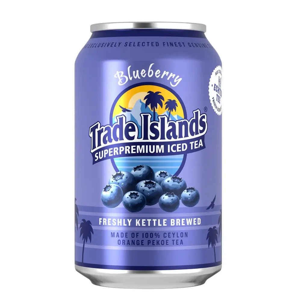 Trade Islands - Superpremium Iced Tea Blueberry 330ml - snackverse.ch