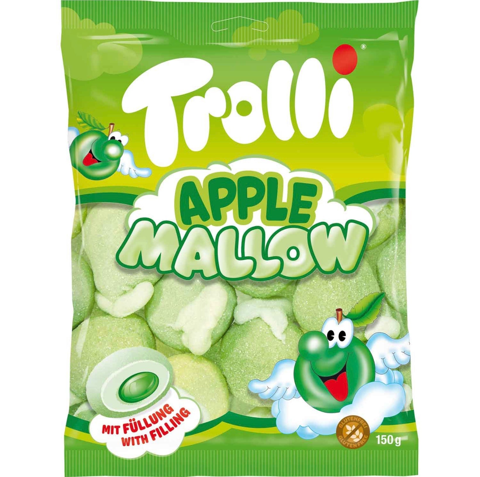 Trolli - Apple Mallow 150g - snackverse.ch