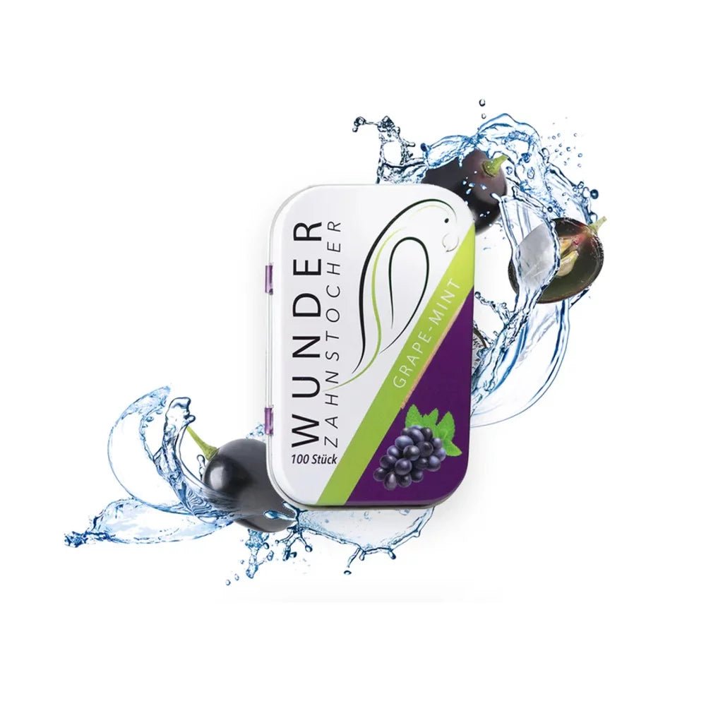 Wunder Zahnstocher - Grape Mint 100Stk. - snackverse.ch
