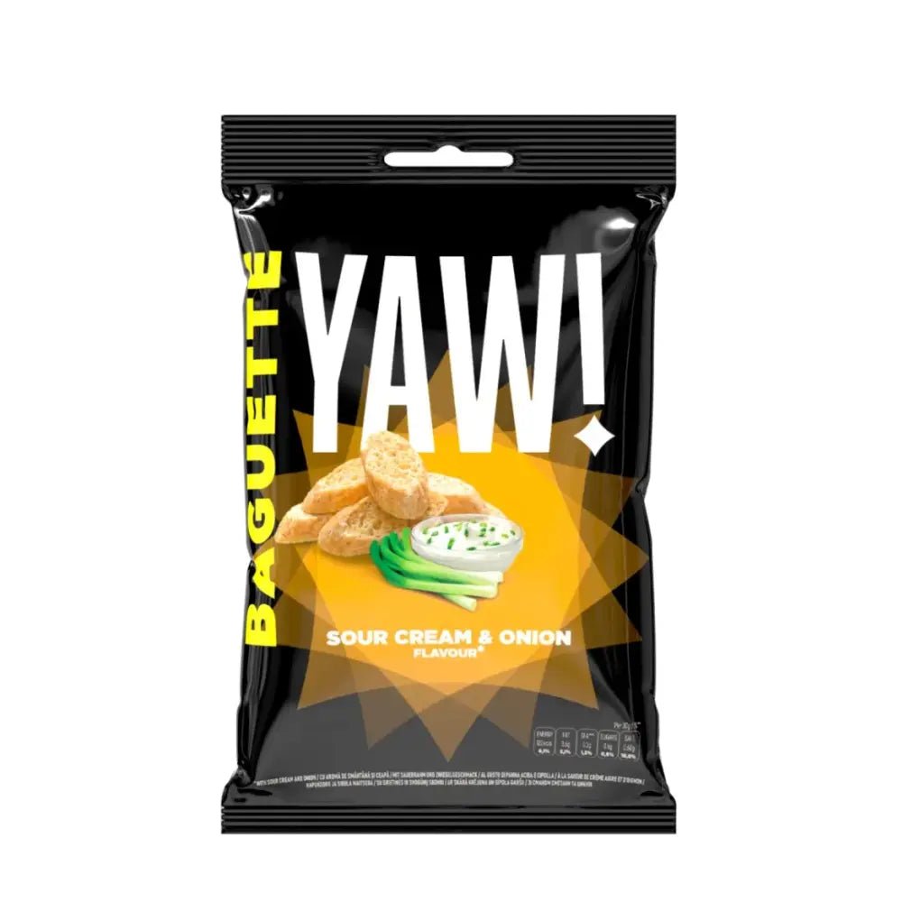 Yaw - Baguette Snack Sour Cream 50g - snackverse.ch